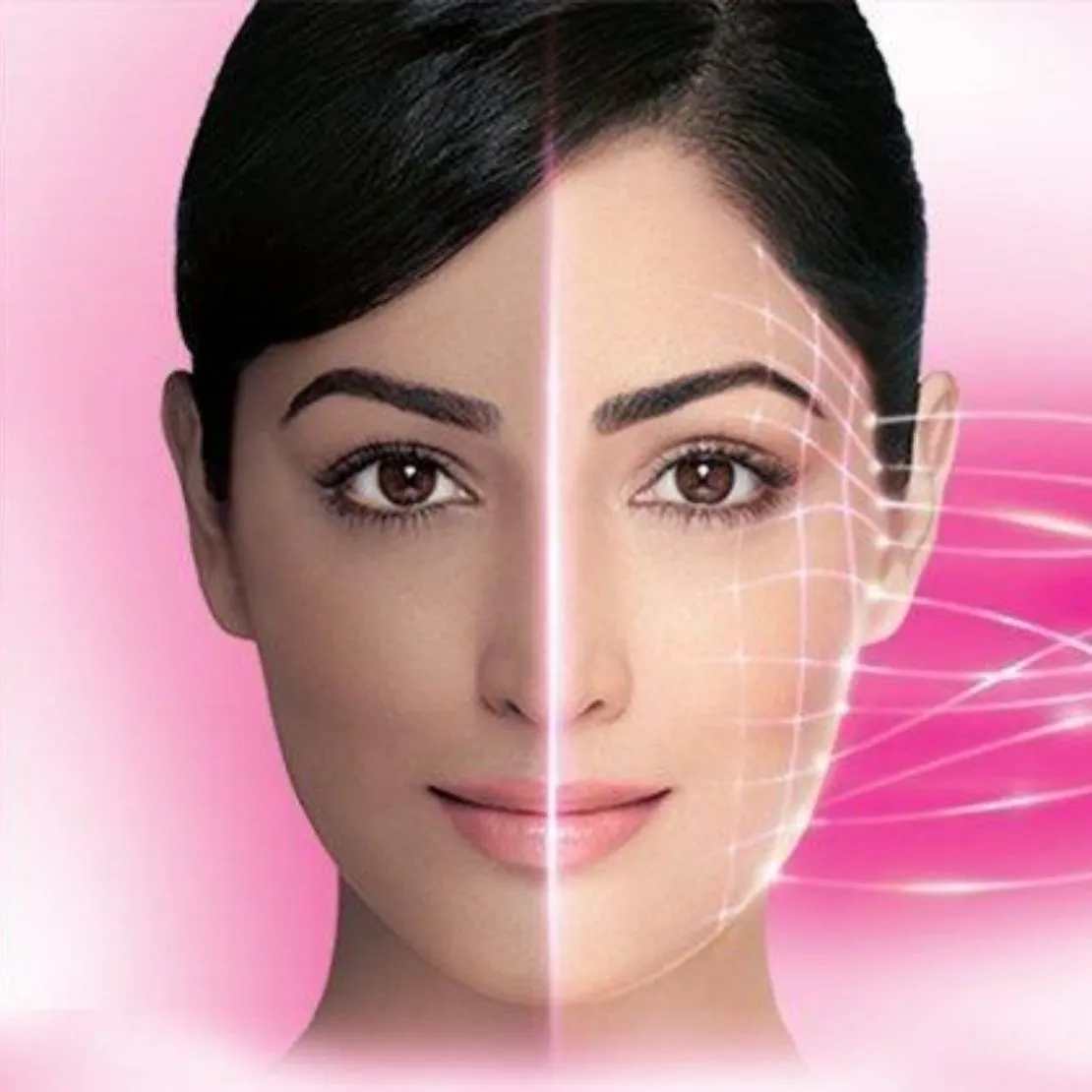 Snapshot of a skin-whitening ad by Fair & Lovely
